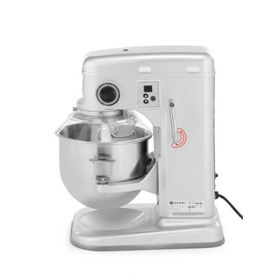 Profesionální planetární mixér itrů, HENDI, Kitchen Line, 7L, Stříbrná, 230V/650W, 317x440x(H)490mm | 222829